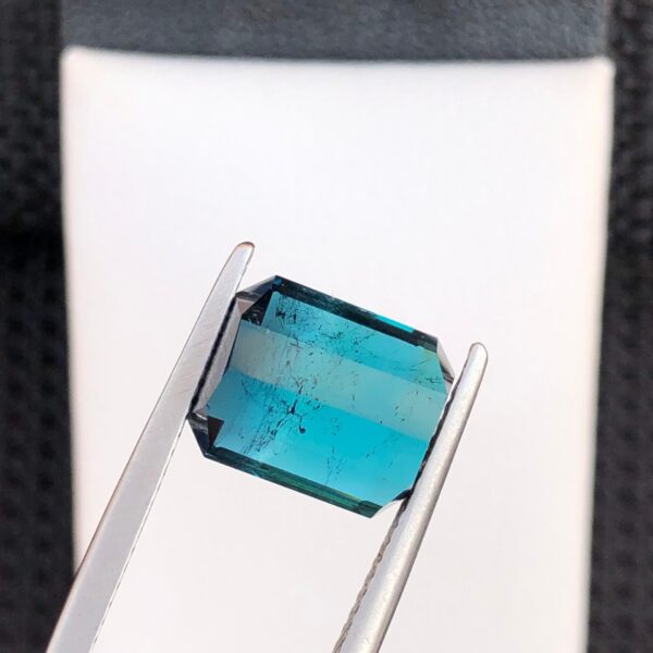 Gorgeous Faceted Ink Blue Tourmaline