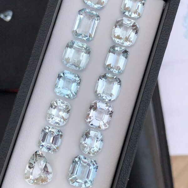 Gorgeous Faceted Natural Aquamarine