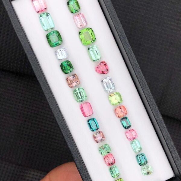 23 Carats Stunning Faceted Natural Tourmaline Lot