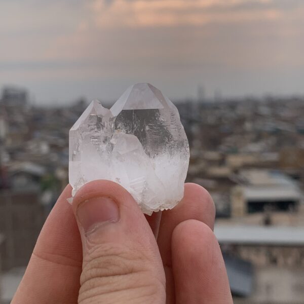 Natural Quartz Crystal Cluster Specimen 3 Points | Pakistan | Decoration peice
