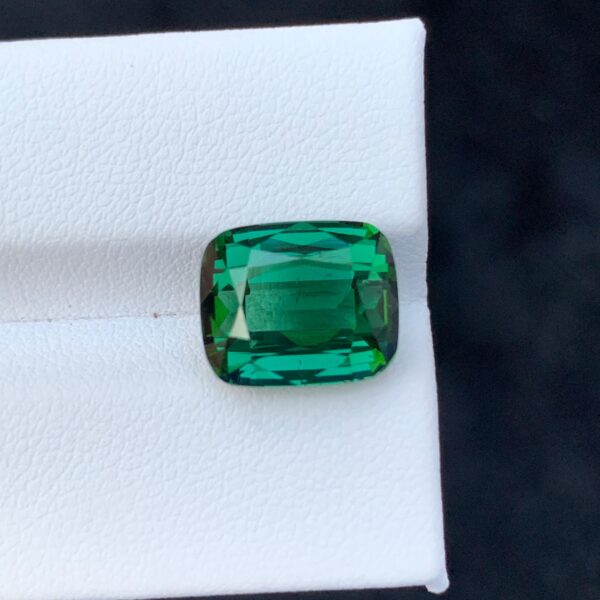 Green Tourmaline | Natural Green Tourmaline Loose Gemstone | 7.95 Ct  | 9x11x8 mm | Afghanistan